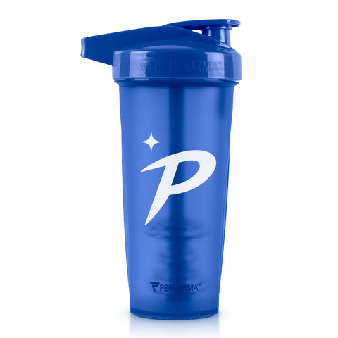 32oz PAPA HERO juice with glowing insignia cup